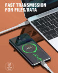 LDNIO καλώδιο USB-C σε USB-C LC602C