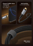 LDNIO καλώδιο USB-C TC-11c