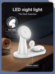 LDNIO ασύρματος φορτιστής WL01 με LED φωτισμό