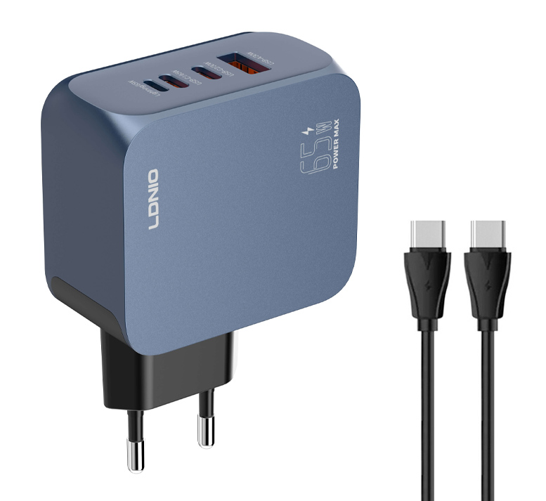 LDNIO φορτιστής τοίχου Q7 με καλώδιο USB-C LDNIO φορτιστής τοίχου Q7 με καλώδιο USB-C