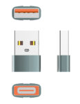 LDNIO αντάπτορας USB σε USB-C LC150