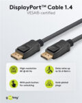 GOOBAY καλώδιο DisplayPort 74777