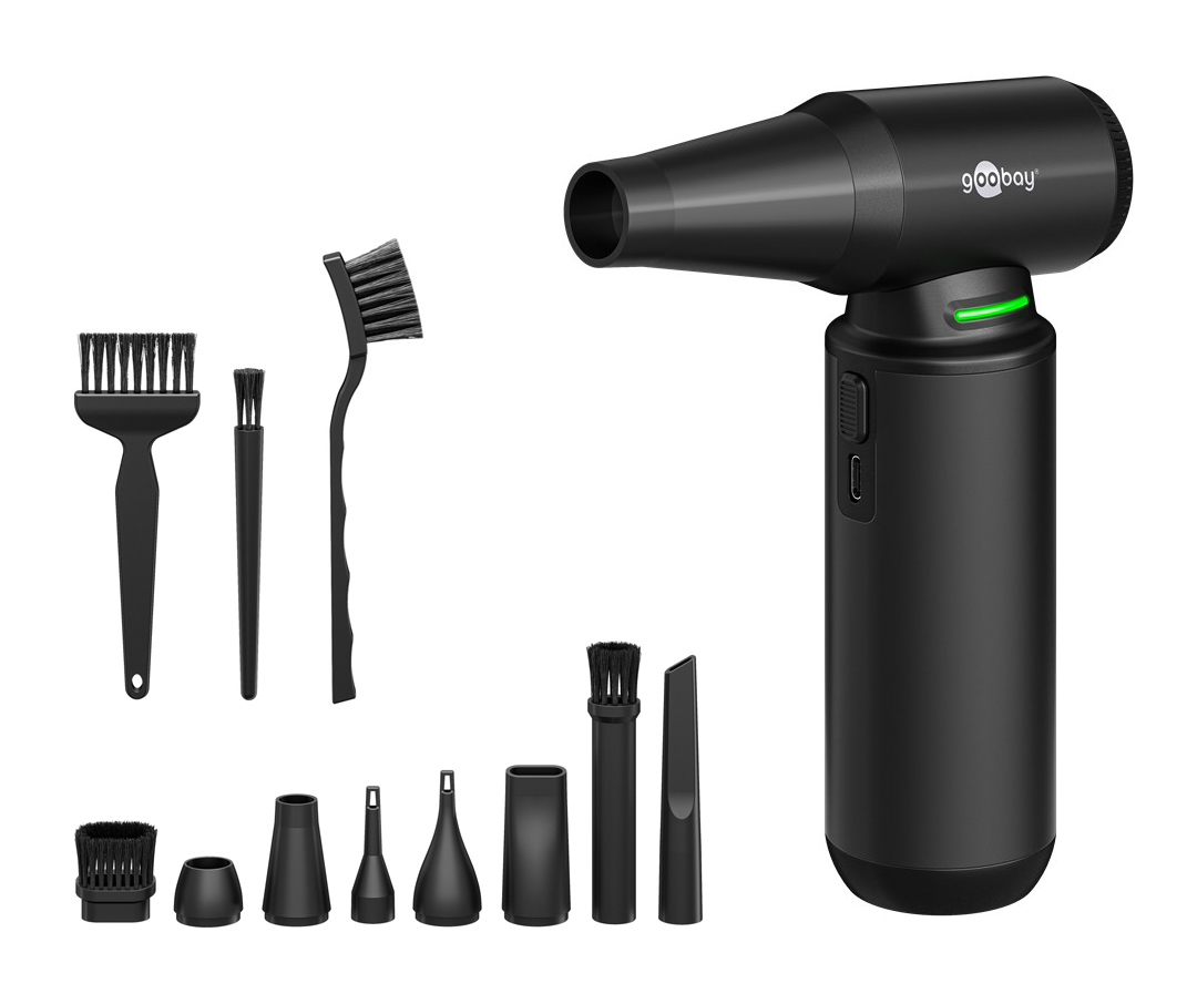 GOOBAY ηλεκτρικό air duster 77831 με φακό GOOBAY ηλεκτρικό air duster 77831 με φακό