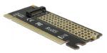 DELOCK Κάρτα Επέκτασης PCIe x16 σε NVMe M.2 Key M