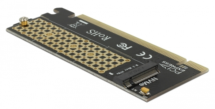 DELOCK Κάρτα Επέκτασης PCIe x16 σε NVMe M.2 Key M DELOCK Κάρτα Επέκτασης PCIe x16 σε NVMe M.2 Key M