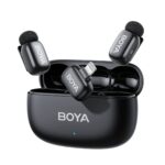 BOYA mini 2 iPhone Lightning - 2,4GHz 2mic Wireless AI-ANC Mic w. Charging Box Mono/stereo/safety-tr
