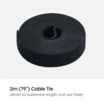 BRATECK cable management γραφείου CC11-22-1