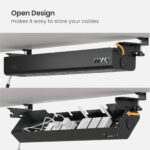 BRATECK cable management γραφείου CC11-22-2