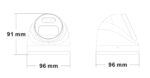 LONGSE IP κάμερα CMSBFG400WH