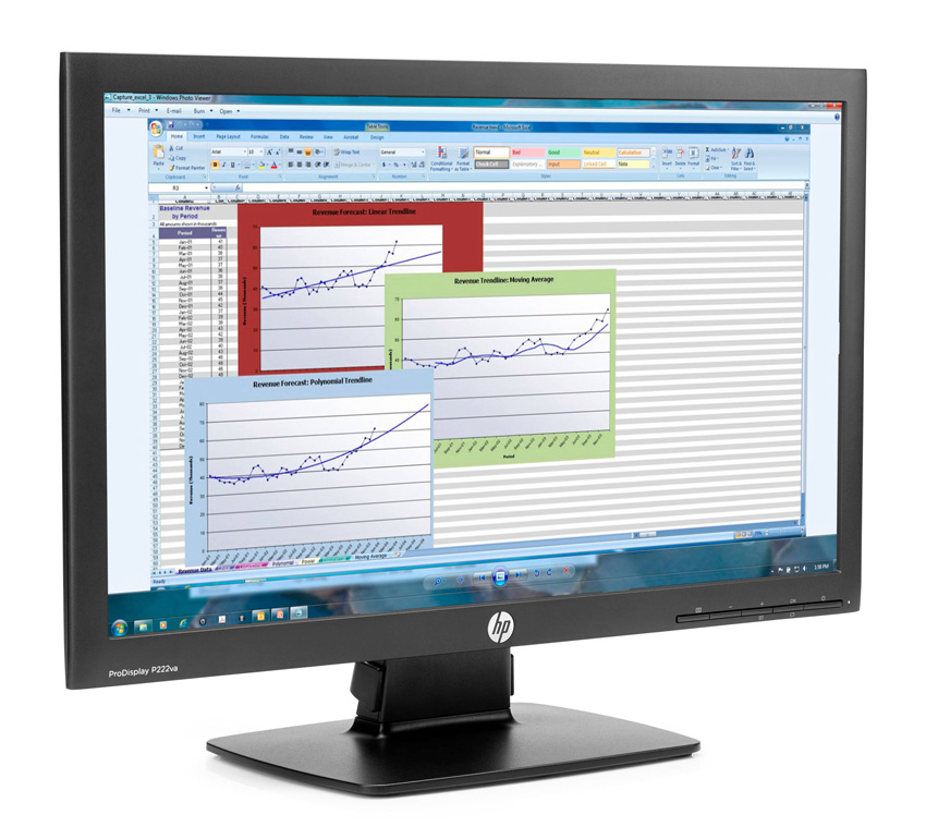HP used οθόνη P222VA LED HP used οθόνη P222VA LED