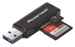 POWERTECH card reader PT-1605 για SD & micro SD