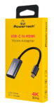 POWERTECH αντάπτορας USB-C σε HDMI PTR-0208
