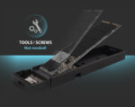 SILICON POWER θήκη για M.2 PCIe NVMe/SATA SSD PD60
