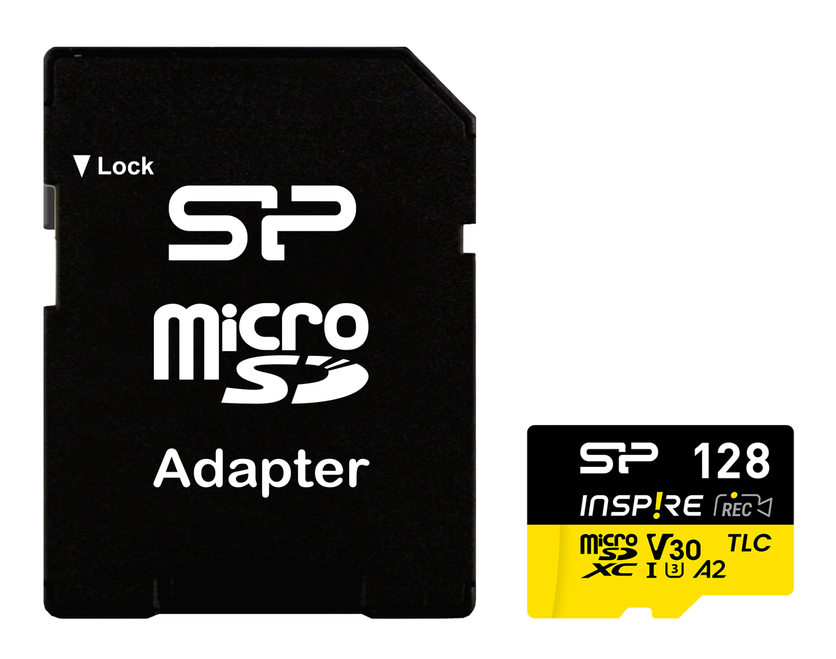SILICON POWER κάρτα μνήμης microSDXC Inspire SILICON POWER κάρτα μνήμης microSDXC Inspire