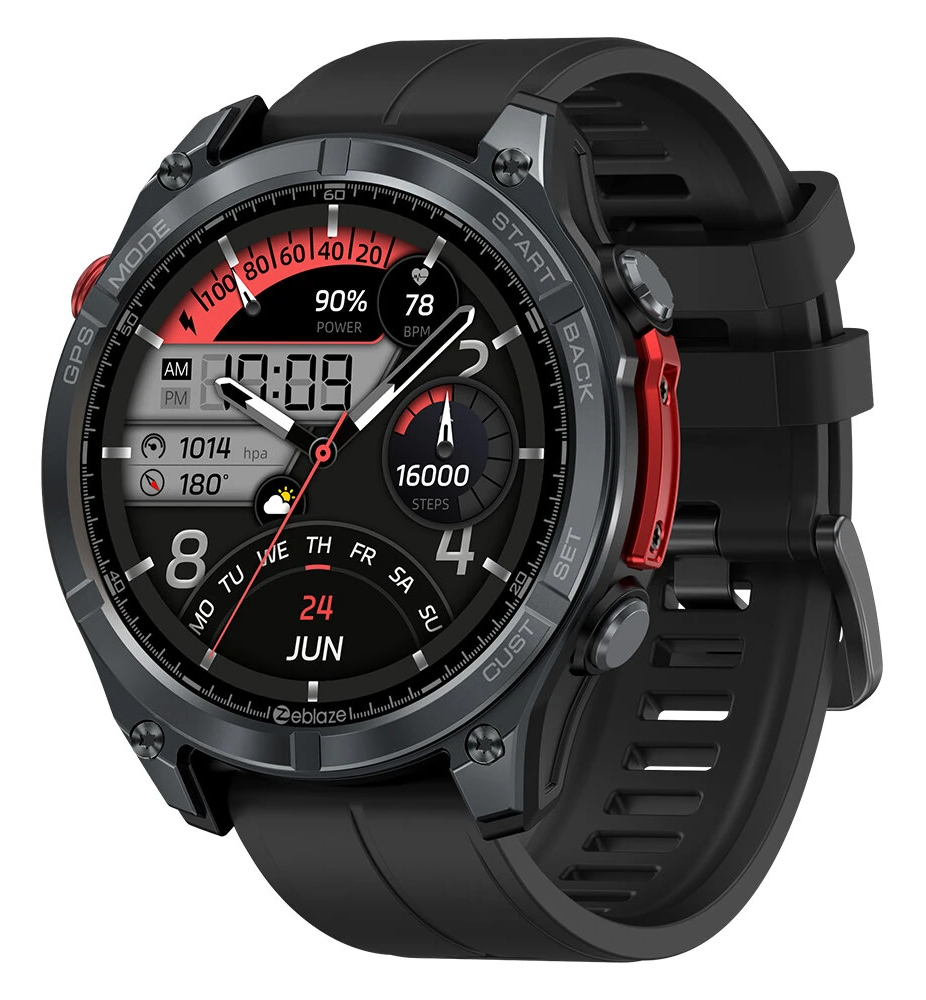 ZEBLAZE smartwatch Stratos 4 με φακό ZEBLAZE smartwatch Stratos 4 με φακό