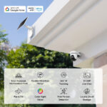 TP-LINK smart ηλιακή κάμερα Tapo C610 KIT