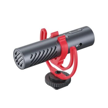 BOYA BY-MM1 AI - On Camera Shotgun Mic with AI Noise Cancellation, APP, EQ, 3,5mm/USB-C