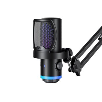 BOYA CastMic G40B - Dual-Diaphragm USB Microphone & Arm 24bit 192kHz Plug&Play
