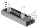 DELOCK USB hub 63670 με διακόπτες