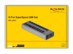 DELOCK USB hub 63670 με διακόπτες