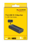 DELOCK USB hub 64326 με διακόπτες