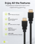 GOOBAY καλώδιο HDMI 80101 με Ethernet