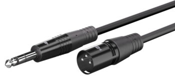 GOOBAY καλώδιο ήχου 6.35mm σε XLR 80361