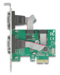 DELOCK κάρτα επέκτασης PCIe σε 2x RS-232 90007