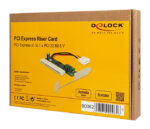 DELOCK κάρτα επέκτασης PCI Express σε PCI 32 Bit 5V 90062