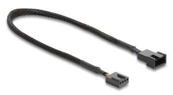 DELOCK καλώδιο προέκτασης 4pin PWM 91360 για ανεμιστήρες