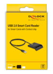 DELOCK card reader 91724 για smart card