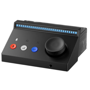 BOYA Caster X1 - Podcast Mic Mixer - 24bit 192kHz, 70dB gain, One-Click Auto Gain, Auto Vol Levels