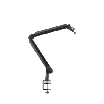 BOYA Mic Arm - Boom Arm stable Dual-Arm - 360 base rotation, damping, supports 2kg, 1/4 2/8 5/8