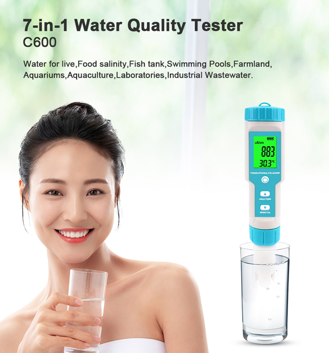 TDS/EC/PH/SALT/S.G/ORP/0-60 °C TDS/EC/PH/SALT/S.G/ORP/0-60 °C