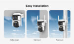 VSTARCAM smart ηλιακή κάμερα CB621DR