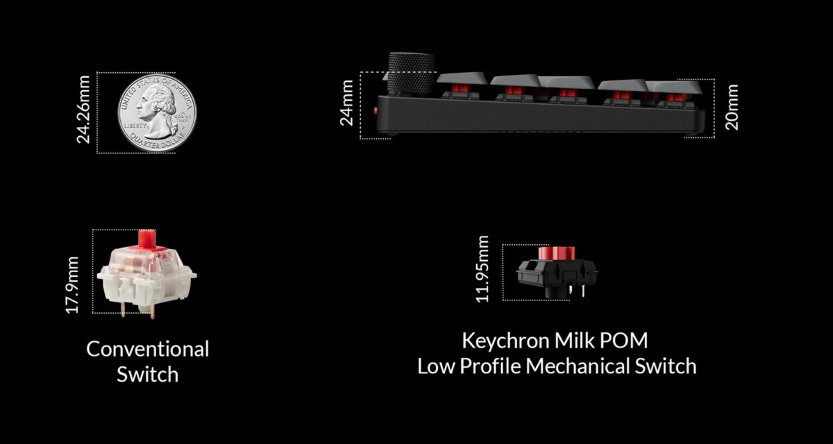 Keychron_K0_Max_QMK_Wireless_Num