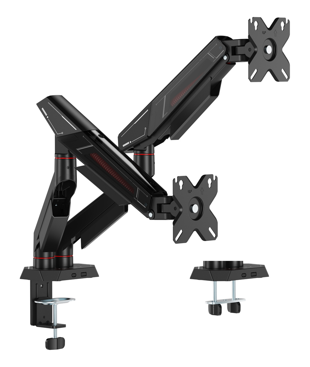 BRATECK βάση γραφείου για 2x οθόνες LDT114-C024 BRATECK βάση γραφείου για 2x οθόνες LDT114-C024