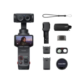 Insta360 Luna Ultra Creator Bundle Black - 1-Inch 8K Leica Sensor, Dual Lens, Triple AI Chip, OLED
