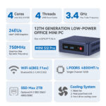 BEELINK mini PC Mini S12 Pro