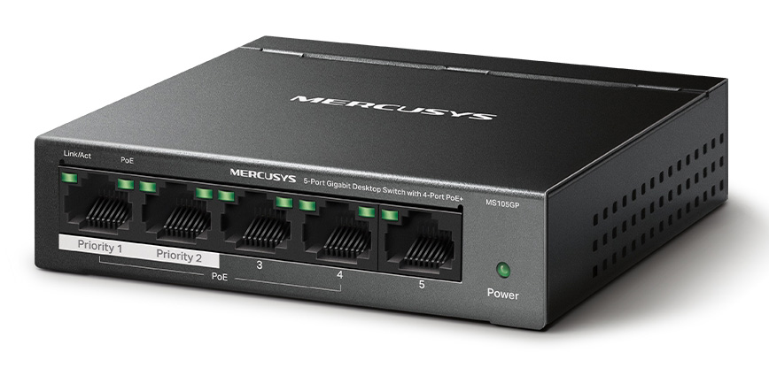 MERCUSYS Desktop Switch MS105GP MERCUSYS Desktop Switch MS105GP