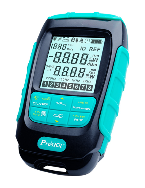 PROSKIT πολύμετρο οπτικών ινών MT-7618 PROSKIT πολύμετρο οπτικών ινών MT-7618