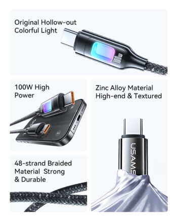 100W