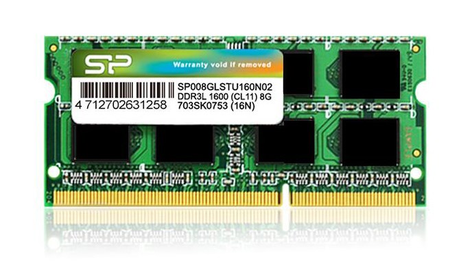 SILICON POWER Μνήμη 8GB DDR3L SODimm SILICON POWER Μνήμη 8GB DDR3L SODimm