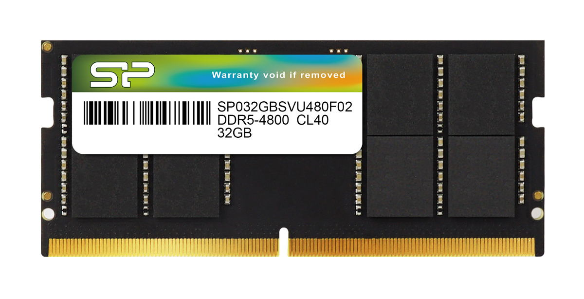 SILICON POWER μνήμη DDR5 SODIMM SP032GBSVU480F02 SILICON POWER μνήμη DDR5 SODIMM SP032GBSVU480F02