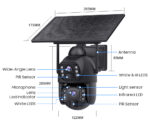 SECTEC smart ηλιακή κάμερα ST-536-6MAOV-4G-EU
