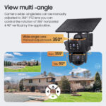 SECTEC smart ηλιακή κάμερα ST-536-6MAOV-4G-EU