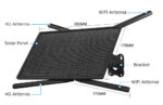 SECTEC ηλιακό router ST-SR08-EU-PNL με 2x πάνελ