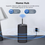 SECTEC σύστημα παρακολούθησης 4x smart ηλιακών καμερών ST-WRK04-EU με hub