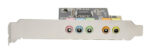 POWERTECH κάρτα επέκτασης ήχου PCIe σε 2x channel audio ST13