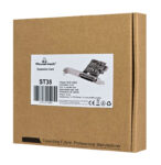 POWERTECH κάρτα επέκτασης PCIe σε 1x parallel ST38
